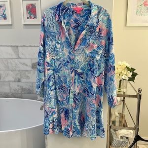 Lily Pulitzer swim cover up dress